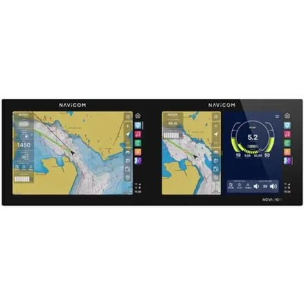 multifunctioneel display met twee schermen Nova 10"