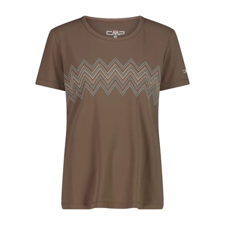 Cmp 38t6656 T-shirt Met Korte Mouwen Bruin S Vrouw