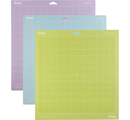 Cricut Machine Mat Variety Pack - cutting mat set - 3 pieces - 30.5 x 30.5 cm