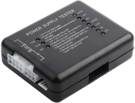 Dailygoody - Power Supply Tester 20/24 Pin - Diagnoseer Computer Voeding Problemen