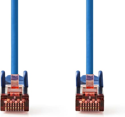 Nedis CCGL85221BU025 networking cable - Blauw - 0.25m