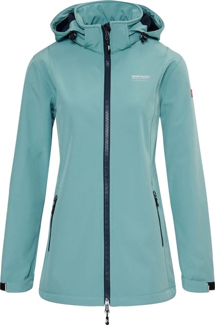 Nordberg Iris Dames Softshell Ls05401-be - Kleur Blauw - Maat S