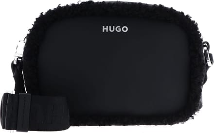 HUGO Schoudertas Bel SM Crossbody FFUR Black Zwart