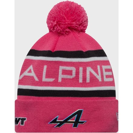 New Era Alpine Rep Team Cuff Knit Junior Pop Hat - Roze