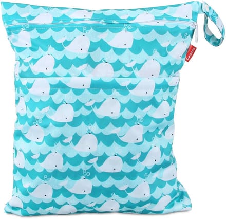 Multifunctionele Luiertas voor Baby's - Herbruikbare Nat-Droge Tas met Scheiding voor Vuile en Schone Spullen