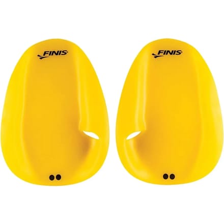 Finis - agility paddles floating - geel - maat L