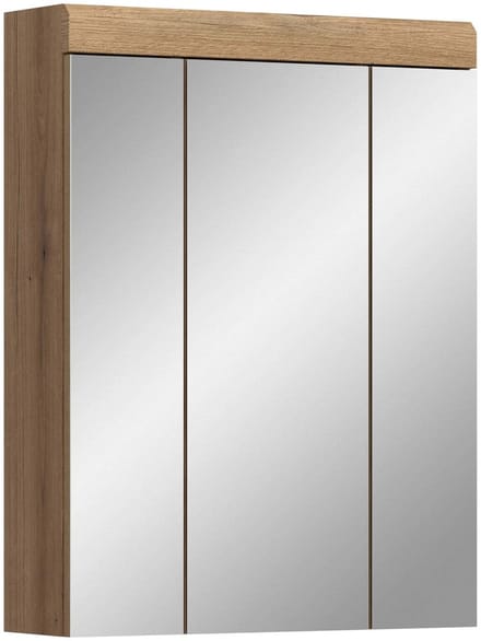 Scout spiegelkast kasjmier mat MDF TZ Evoke Eiken NB - 18x60x79cm