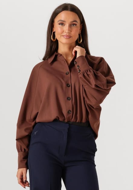 Access D54-7035-159 Dames - Jurken - Bruin - Maat M/L