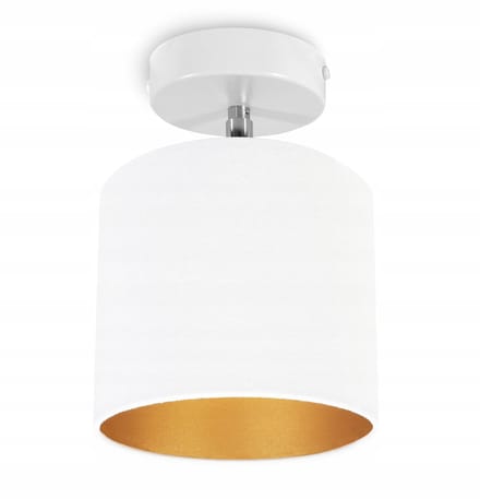 Light-Home Mediolan – Hanglamp/Plafondlamp – Goud Velours – Moderne Stijl – E27