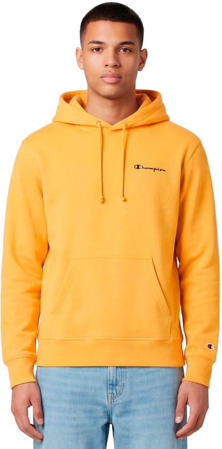 Champion Sweater Heren Hooded Sweatshirt Geel - Maat M