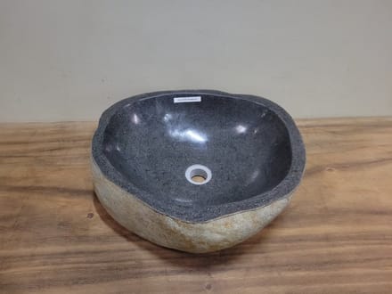 Waskom natuursteen FL21319 - 47x44x15cm