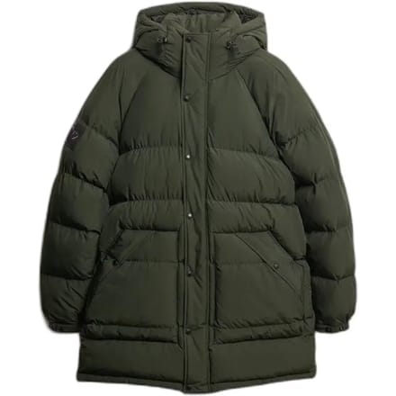 Superdry - XPD Lange Gewatteerde Parka Jas - Heren - Gewatteerde jassen