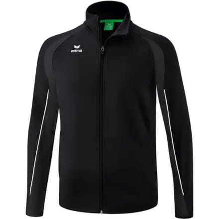 Erima Liga Star Polyesterjack Kinderen - Wit / Zwart | Maat: 128
