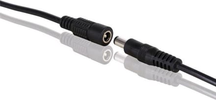 Velleman DC VOEDINGSCONNECTOR MET KABEL (MANNELIJK-VROUWELIJK)