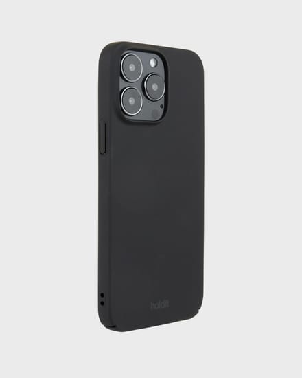 Holdit Slim Case geschikt voor Apple iPhone 14 Pro Max - Zwart