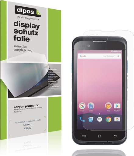 dipos – 4x Matte Beschermfolie geschikt voor Unitech EA602 | Krasbestendige & antireflecterende Screenprotector Ultra-Thin