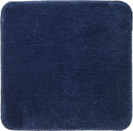 Sealskin Angora - Badmat 60x60 cm - Polyester - Donkerblauw
