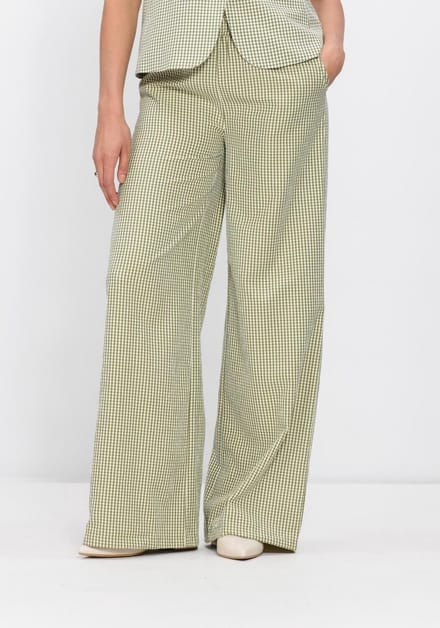 Ydence Pants Celeste Broeken Dames - Groen - Maat XXL