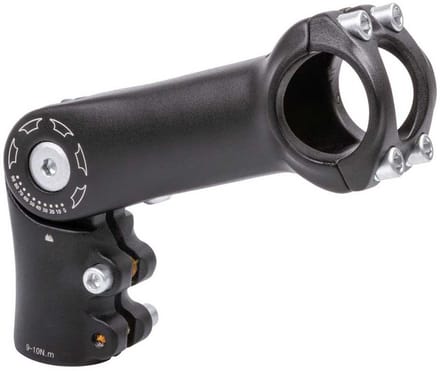 M-wave 140e 31.8 Mm 1.1/8´´ Fiets Stuurpen Zilver 110 mm / 0º/+90º