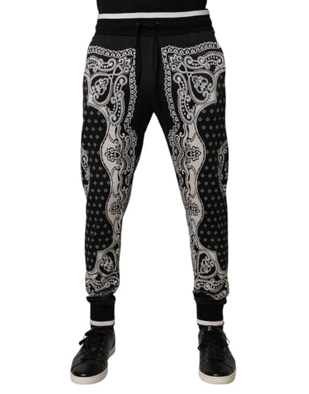 Paisley Print Sweatpants