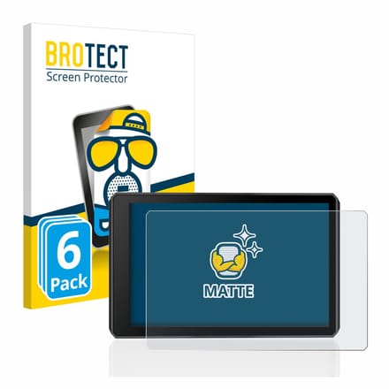 BROTECT - Screenprotector voor Garmin zumo XT2 - Folie Beschermfolie matte 6 Stuks