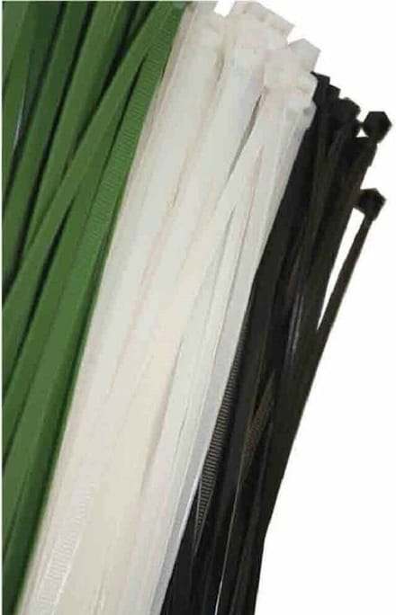Nylon kabelbinders EDM 380 x 4,8 mm Groen 100 Stuks