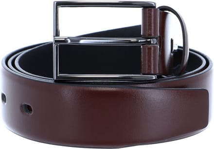LLOYD Leren Riem Thin Belt 3.5 W85 Dark Brown Bruine