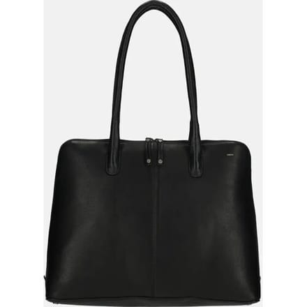 Berba | Lucca | Laptoptas | 15.6 inch | Werktas | Dames | Zwart | Leer