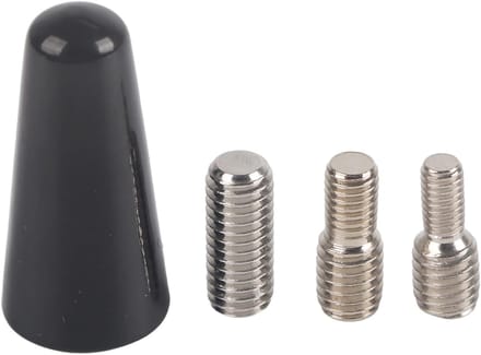 Famanu - Universele aluminium dakantenne 3 cm, met adapter – Zilver
