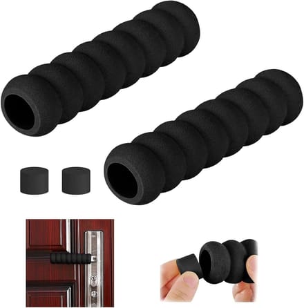 Solidchoice - Set van 2 Deurhendel Buffers voor Bescherming van Muren en Meubels