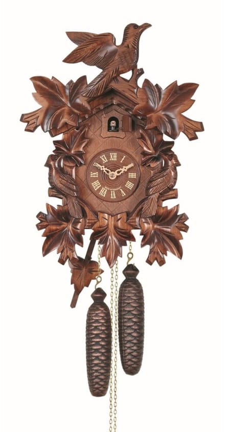 Engstler - 646/8 - Koekoeksklok - 8-daags kettinguurwerk - Notenhout - 50 cm