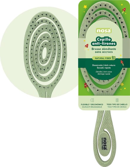 Nosa Detangler Brush Groen