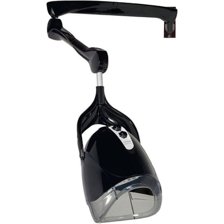 Comair Droogkap eivormig met wandarm zwart 1000W