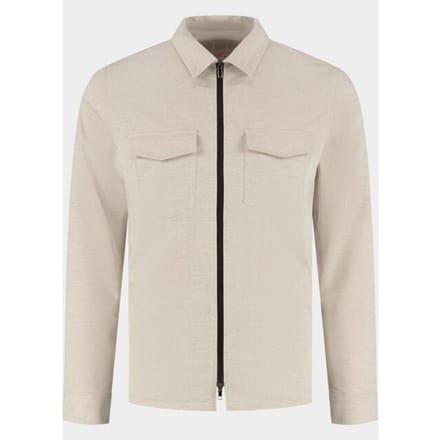 Born With Appetite Overshirt Beige Boed Shirtjacket BWA26114BO50/2500