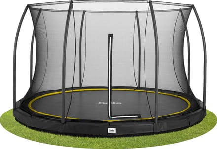 Salta Comfort Edition Ground - inground trampoline met veiligheidsnet - ø 366 cm - Zwart