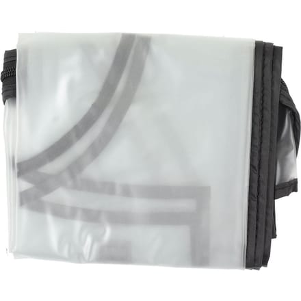 PVC Tas Kap Regenhoes Transparant Waterdicht Opvouwbaar Praktische Kap Beschermhoes gray