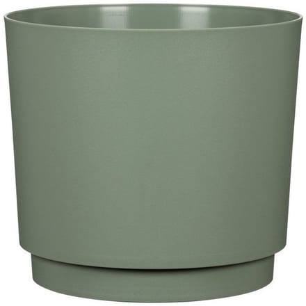 Garden ID – Plano Matt Sage – Rond plantenpot Ø25 cm – 7 L – Mat
