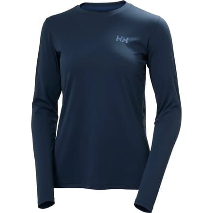 Helly Hansen Lifa Active Solen Uv-werende Langarm T-shirt Blauw S Vrouw
