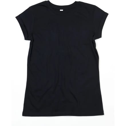 Vrouwen T-shirt met omgeslagen mouwen Mantis