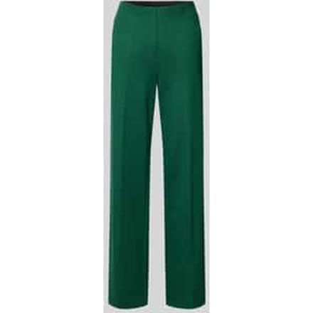 Straight leg pantalon met persplooien
