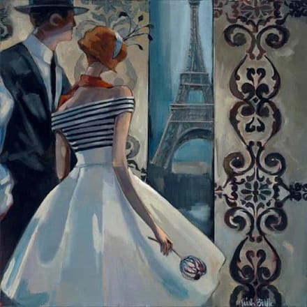 Spring in Paris D'art Diamond Painting