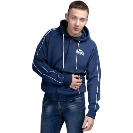 Lonsdale trainingsjack Achavanich trainingsjack met capuchon, normale pasvorm