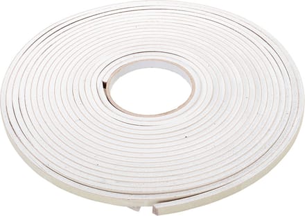 Fixman Tochtstrip - tochtwering - wit - zelfklevend - I-profiel - 10,5 meter - 3 tot 8 mm
