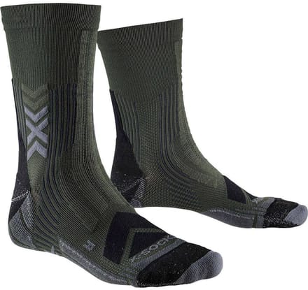X-socks Hike Expert Silver Crewsokken Groen EU 42-44