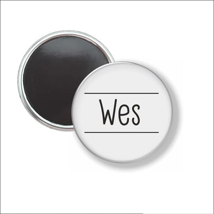Button Met Magneet 58 MM - Wes - NIET VOOR KLEDING