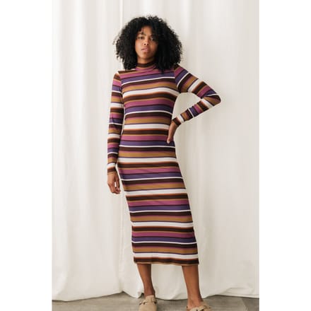TWOTHIRDS Barleycove - Multicolour Stripes Taglia: S | Abiti Midi Outlet | Donna