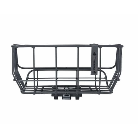 Basil Portland Fietsmand MIK - Achterop - 25 Liter - Zwart