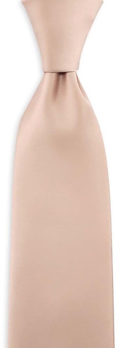 Sir Redman - Stropdassen - stropdas Satin Grace Pink - zachtroze