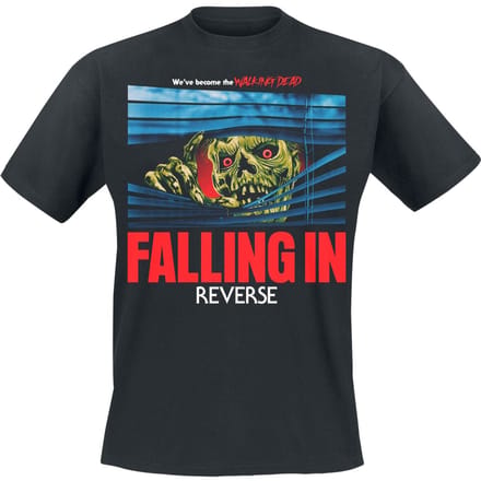 Falling In Reverse T-shirt - Walking Dead - S tot 3XL - voor Mannen - zwart