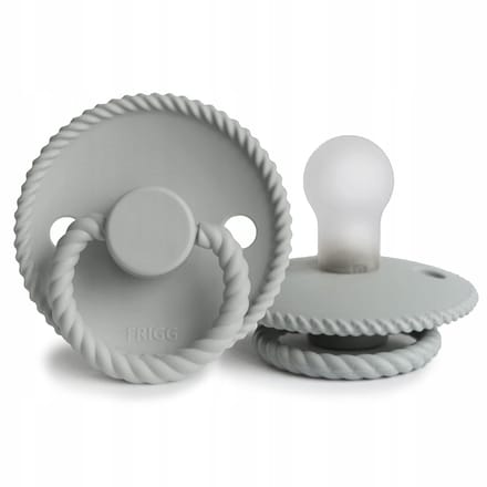 FRIGG Rope Silicon Speen - Silver Grey (0-6 maanden)